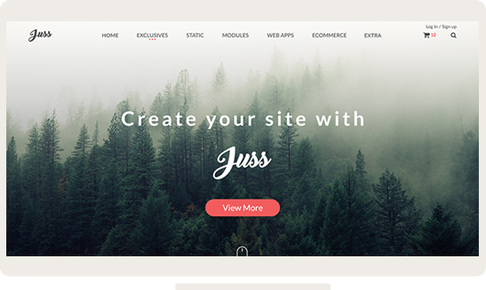 New Juss Custom Template Launched! 